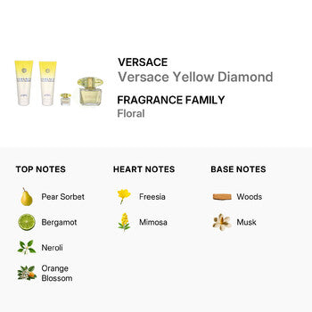 Versace Ladies Versace Yellow Diamond Gift Set (Wholesale) - Luxurious Fragrance Available Online in Hong Kong & China