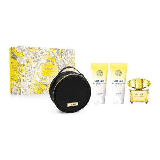 Versace Ladies Versace Yellow Diamond Gift Set Fragrances - Luxurious Fragrance Available Online in Hong Kong & China