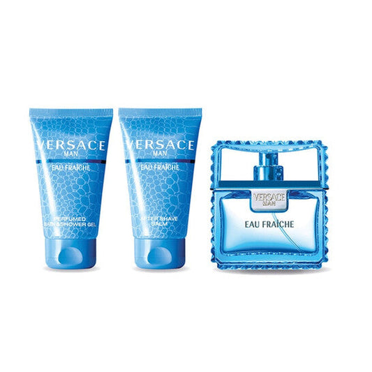 Versace Man Eau Fraiche Gift Set Fragrances (Wholesale) - Luxurious Fragrance Available Online in Hong Kong & China