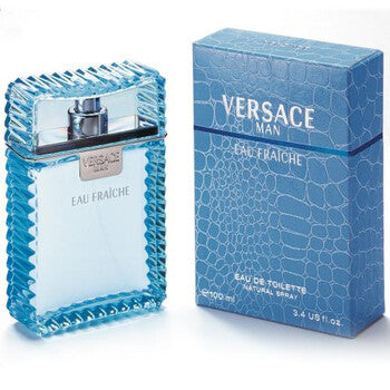 Versace Man Eau Fraiche / Versace EDT Spray (blue) 3.3 oz (m) - Luxurious Fragrance Available Online in Hong Kong & China