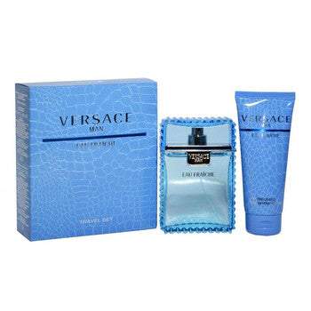 Versace Man Eau Fraiche / Versace Travel 2pcs EDT Set (m) (Wholesale) - Luxurious Fragrance Available Online in Hong Kong & China