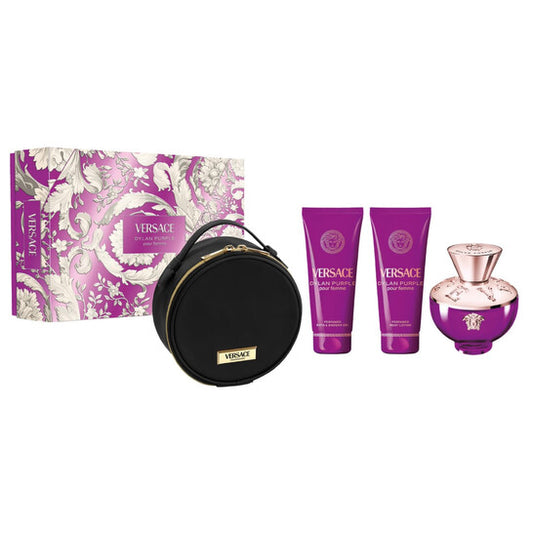 Versace Men's Dylan Purple 4pcs Gift Set Fragrances - Luxurious Fragrance Available Online in Hong Kong & China