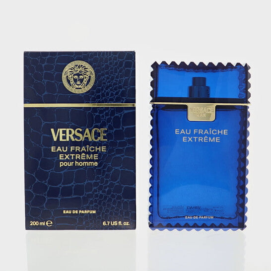 Versace Men's Eau Fraiche Extreme EDP Spray 6.7 oz Fragrances - Luxurious Fragrance Available Online in Hong Kong & China
