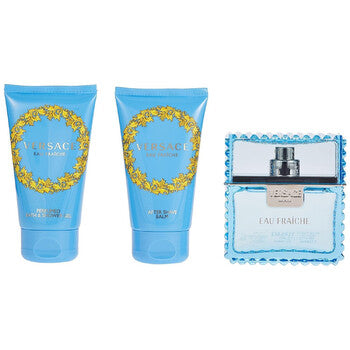 Versace Men's Eau Fraiche Gift Set - Luxurious Fragrance Available Online in Hong Kong & China