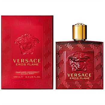 Versace Men's Eros Flame Deodorant Body Spray 3.4 oz (100 ml) (Wholesale) - Luxurious Fragrance Available Online in Hong Kong & China