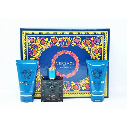 Versace Men's Eros Gift Set Bath & Body - Luxurious Fragrance Available Online in Hong Kong & China