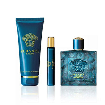 Versace Men's Eros 3pcs EDT Gift Set Fragrances (Wholesale) - Luxurious Fragrance Available Online in Hong Kong & China