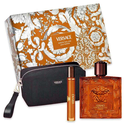 Versace Men's Eros Najim Gift Set Fragrances - Luxurious Fragrance Available Online in Hong Kong & China