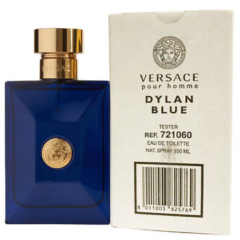 Versace Men's pour Homme Dylan Blue EDT Spray 3.4 oz (Tester) - Luxurious Fragrance Available Online in Hong Kong & China