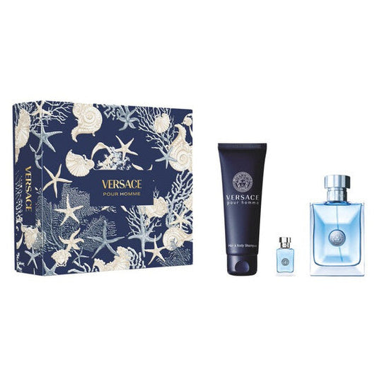 Versace Men's Pour Homme 3pcs EDT Gift Set Fragrances (Wholesale) - Luxurious Fragrance Available Online in Hong Kong & China