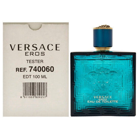 Versace Men's Versace Eros EDT Spray 3.4 oz (Tester) Fragrances - Luxurious Fragrance Available Online in Hong Kong & China