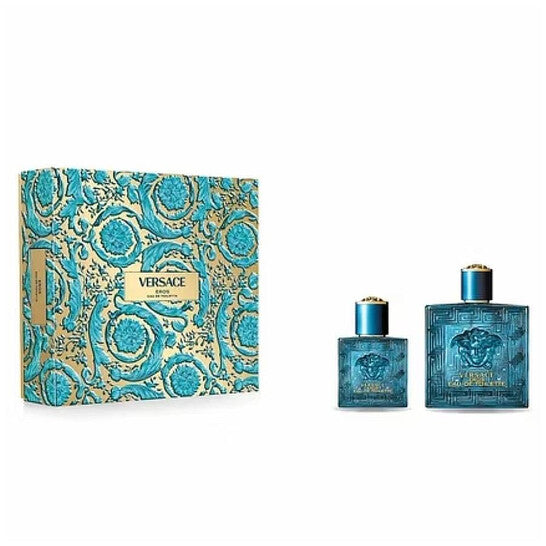 Versace Men's Versace Eros Gift Set Fragrances - Luxurious Fragrance Available Online in Hong Kong & China