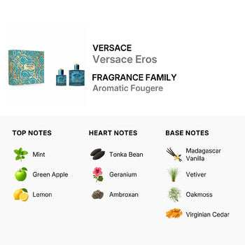 Versace Men's Versace Eros Gift Set Fragrances (Wholesale) - Luxurious Fragrance Available Online in Hong Kong & China