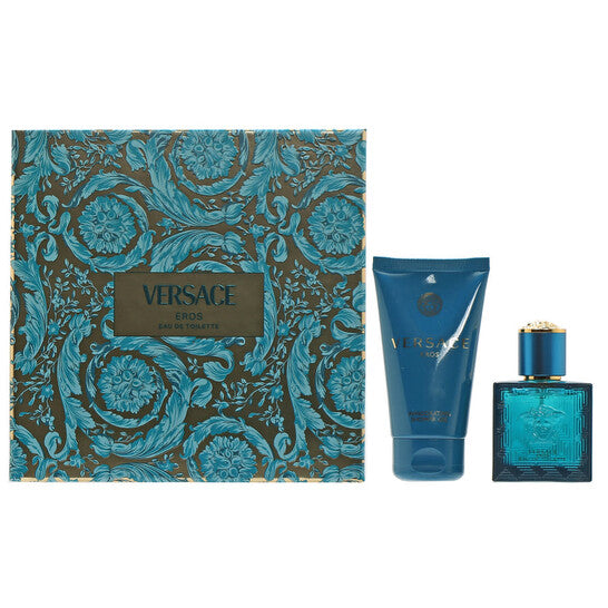 Versace Men's Versace Eros 2pcs EDT Gift Set Fragrances (Wholesale) - Luxurious Fragrance Available Online in Hong Kong & China