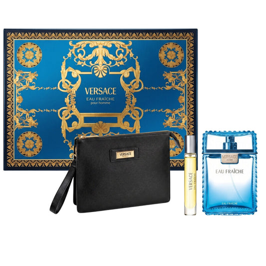 Versace Men's Versace Man Eau Fraiche Gift Set Fragrances - Luxurious Fragrance Available Online in Hong Kong & China