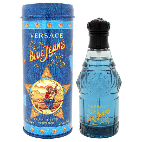 Versace Men's Versus Blue Jeans EDT Spray 2.5 oz Fragrances - Luxurious Fragrance Available Online in Hong Kong & China