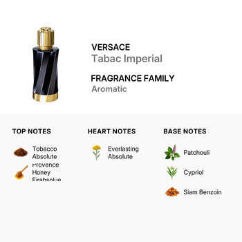 Versace Unisex Atelier Tabac Imperial EDP Spray 3.4 oz (Wholesale) - Luxurious Fragrance Available Online in Hong Kong & China