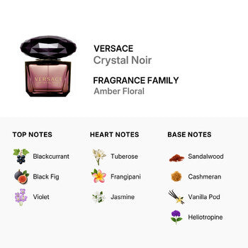Versace Unisex Crystal Noir EDT Spray 3.0 oz (Tester) - Luxurious Fragrance Available Online in Hong Kong & China