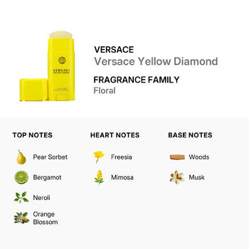 Versace Yellow Diamond by Versace Deodorant Stick 1.7 oz (50 ml) (w) - Luxurious Fragrance Available Online in Hong Kong & China