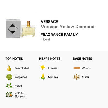 Versace Yellow Diamond by Versace EDT Spray 3.0 oz (Tester) - Luxurious Fragrance Available Online in Hong Kong & China