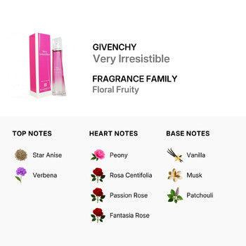 Givenchy Very Irresistible / Givenchy EDT Spray 1.7 oz (w) (Wholesale) - Luxurious Fragrance Available Online in Hong Kong & China