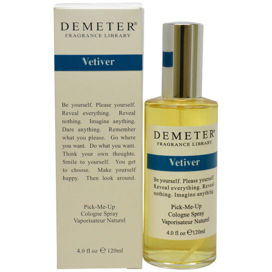 Demeter Vetiver by Demeter for Women - 4 oz Cologne Spray - Luxurious Fragrance Available Online in Hong Kong & China