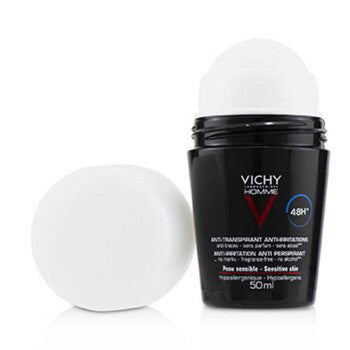 Vichy Men's Homme 48H* Anti-Irritations & Anti Perspirant Roll-On Deodorant Rollerball 1.69 oz Bath & Body - Luxurious Fragrance Available Online in Hong Kong & China