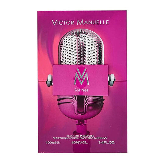Victor Manuelle Ladies M EDP Spray 3.4 oz Fragrances - Luxurious Fragrance Available Online in Hong Kong & China