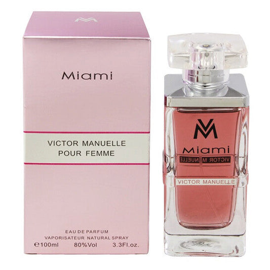 Victor Manuelle Ladies Miami EDP 3.4 oz Fragrances  (Wholesale) - Luxurious Fragrance Available Online in Hong Kong & China