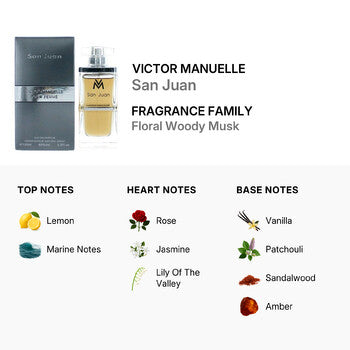 Victor Manuelle Ladies San Juan EDP Spray 3.3 oz Fragrances (Wholesale) - Luxurious Fragrance Available Online in Hong Kong & China