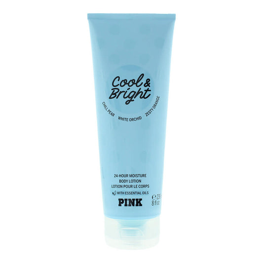 Victoria Secret Ladies Pink Cool & Bright Body Lotion 8 oz Fragrances - Luxurious Fragrance Available Online in Hong Kong & China