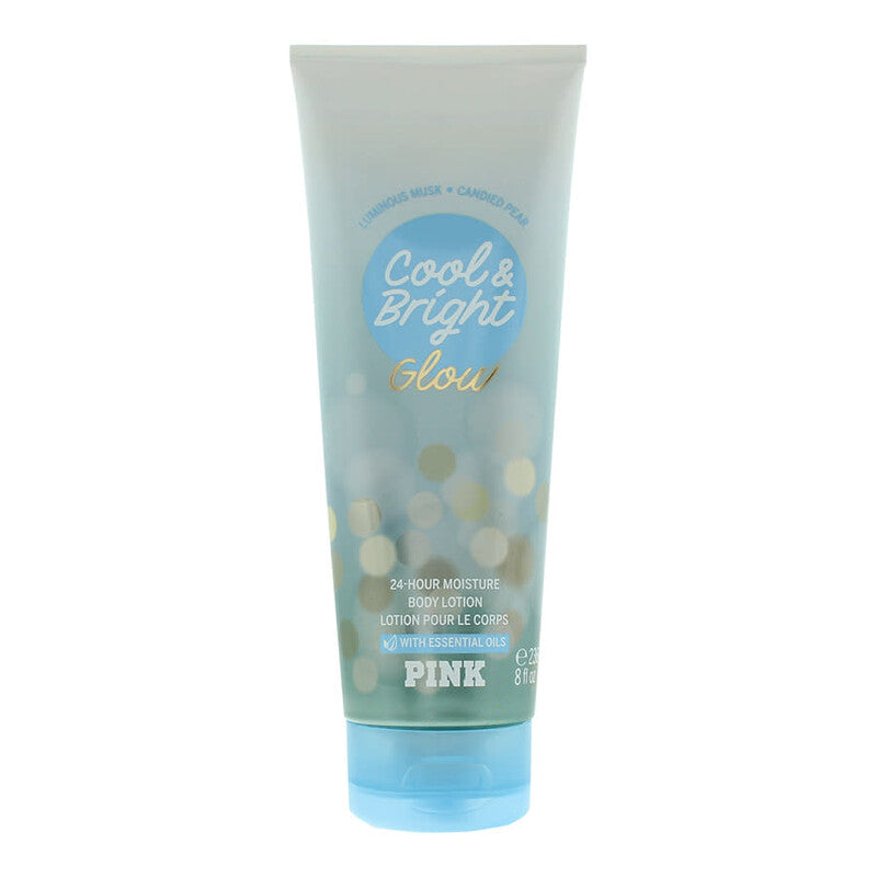 Victoria Secret Ladies Cool & Bright Glow Body Lotion 8 oz Fragrances - Luxurious Fragrance Available Online in Hong Kong & China