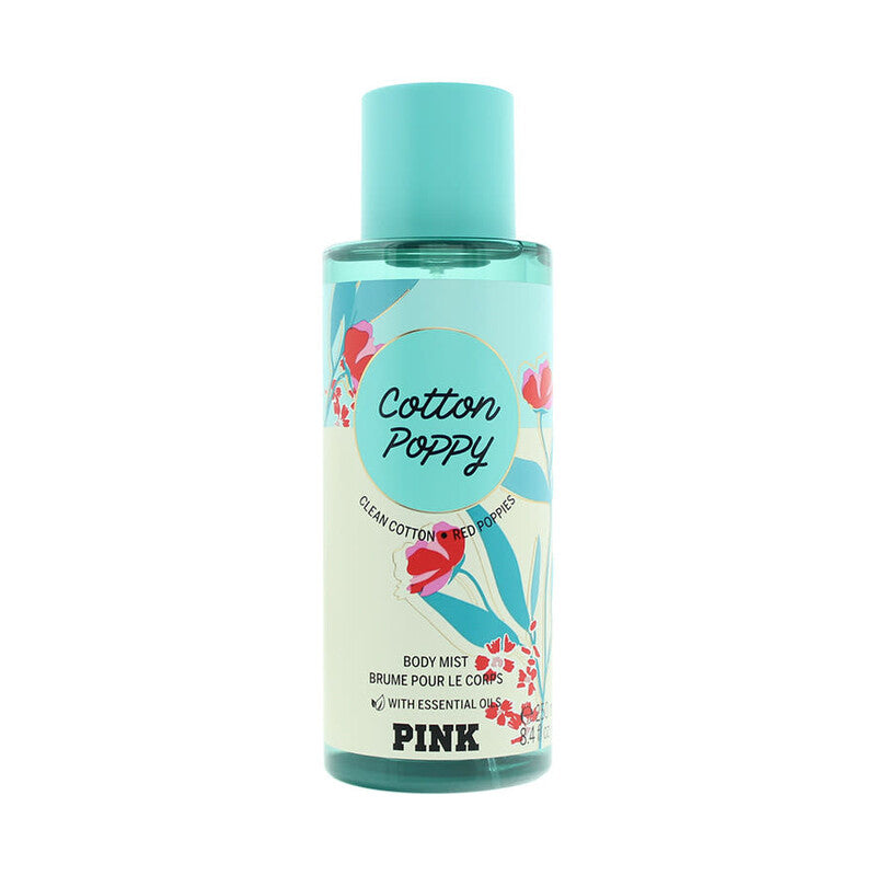 Victoria Secret Ladies Cotton Poppy Body Mist 8.4 oz Fragrances - Luxurious Fragrance Available Online in Hong Kong & China