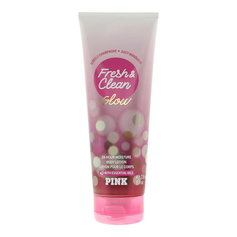 Victoria Secret Ladies Fresh & Clean Glow Body Lotion 8 oz Fragrances - Luxurious Fragrance Available Online in Hong Kong & China