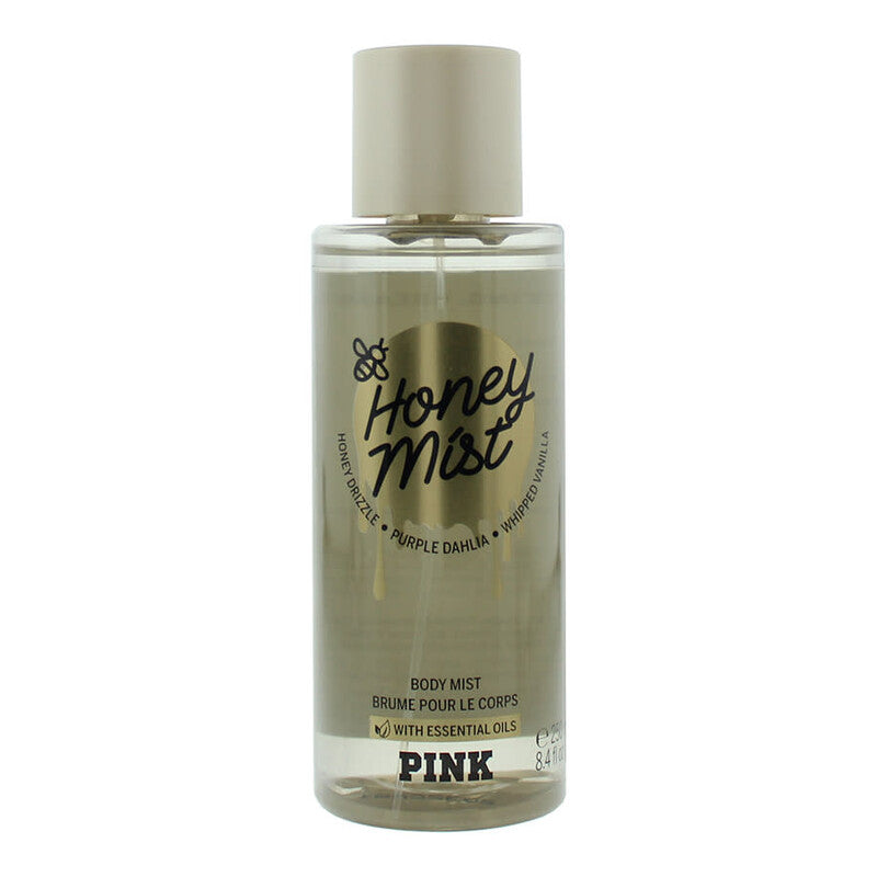 Victoria Secret Ladies Honey Mist Pink Body Mist 8.4 oz Fragrances - Luxurious Fragrance Available Online in Hong Kong & China