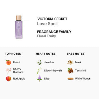 Victoria Secret Ladies Love Spell Mist 8.4 oz (Wholesale) - Luxurious Fragrance Available Online in Hong Kong & China