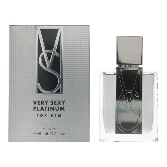 Victoria Secret Men's Very Sexy Platinum EDC Spray 1.7 oz Fragrances (Wholesale) - Luxurious Fragrance Available Online in Hong Kong & China