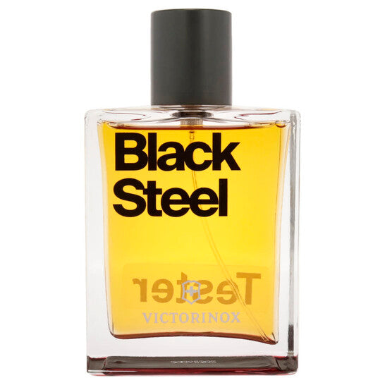 Victorinox Men's Black Steel EDT Spray 3.4 oz (Tester) Fragrances - Luxurious Fragrance Available Online in Hong Kong & China