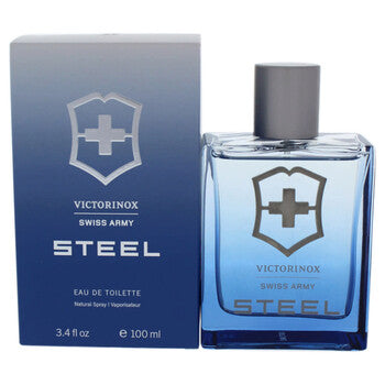 Victorinox Men's Swiss Army Steel EDT Spray 3.4 oz - Luxurious Fragrance Available Online in Hong Kong & China