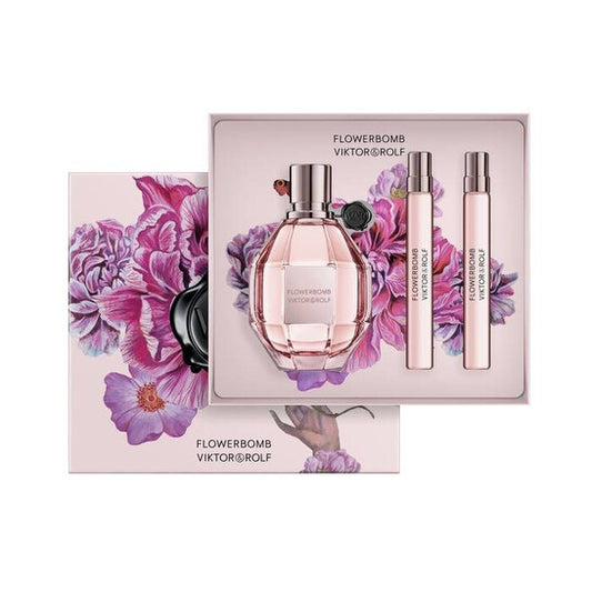 Viktor & Rolf Ladies Flowerbomb Gift Set Fragrances - Luxurious Fragrance Available Online in Hong Kong & China