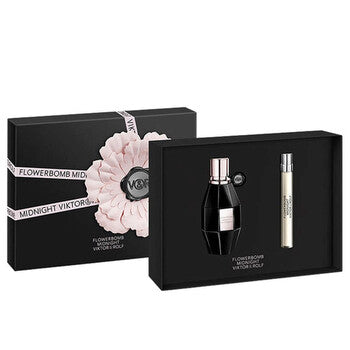 Viktor & Rolf Ladies Flowerbomb Midnight Gift Set - Luxurious Fragrance Available Online in Hong Kong & China