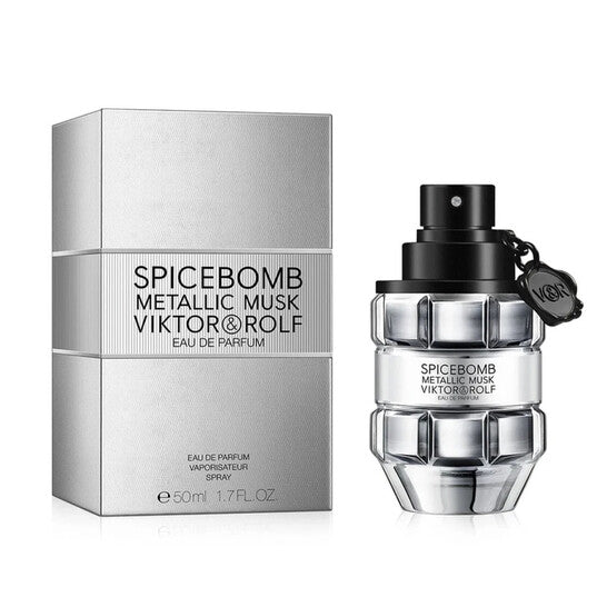 Viktor & Rolf Men's Spicebomb Metallic Musk EDP Spray 1.7 oz Fragrances - Luxurious Fragrance Available Online in Hong Kong & China