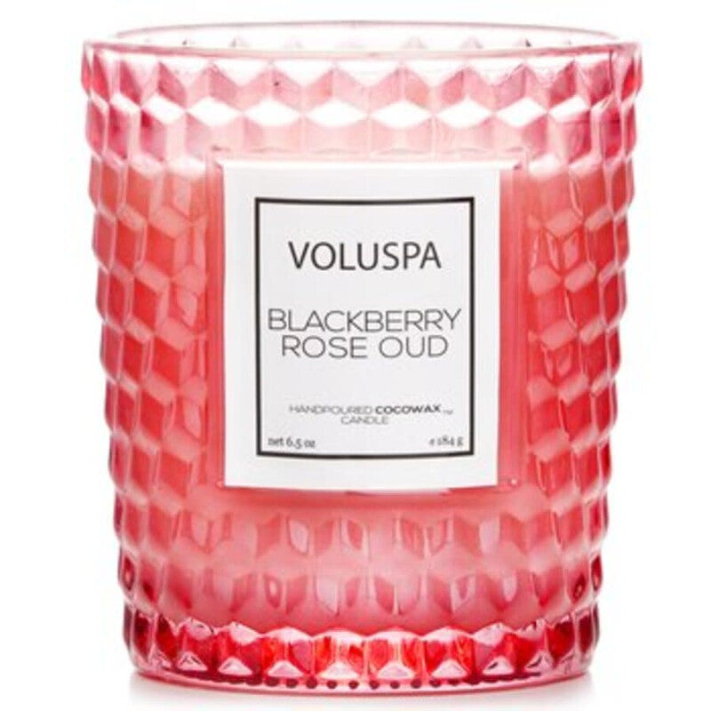 Voluspa Unisex Blackberry Rose Oud 6.5 oz Scented Candle - Luxurious Fragrance Available Online in Hong Kong & China