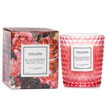 Voluspa Unisex Blackberry Rose Oud 6.5 oz Scented Candle (Wholesale) - Luxurious Fragrance Available Online in Hong Kong & China