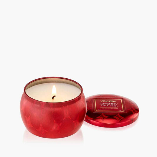 Voluspa Unisex Cherry Gloss 4 oz Scented Candle - Luxurious Fragrance Available Online in Hong Kong & China