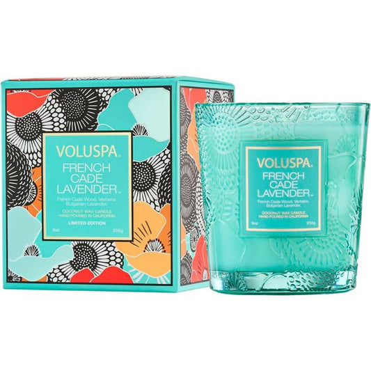 Voluspa Unisex French Cade XXV Anniversary 9 oz Scented Candle - Luxurious Fragrance Available Online in Hong Kong & China