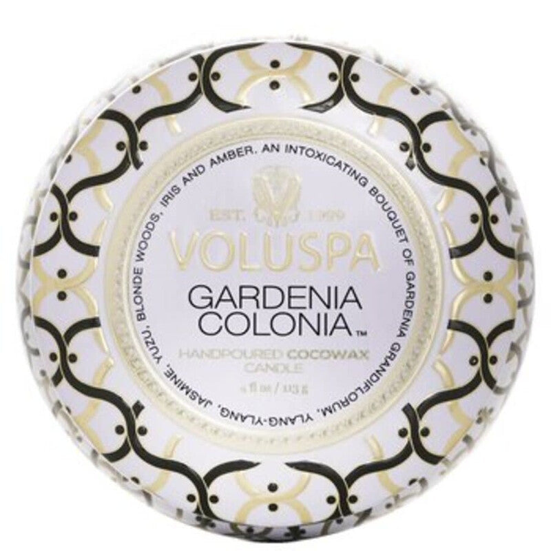 Voluspa Unisex Gardenia Colonia 4 oz Scented Candle (Wholesale) - Luxurious Fragrance Available Online in Hong Kong & China