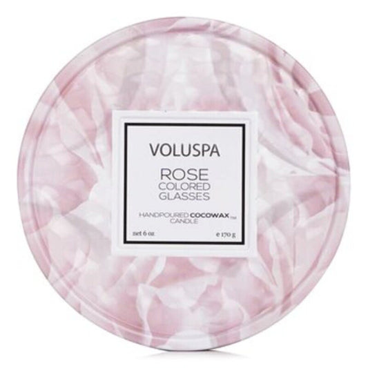 Voluspa Unisex Rose Colored Glasses 6 oz Scented Candle (Wholesale) - Luxurious Fragrance Available Online in Hong Kong & China