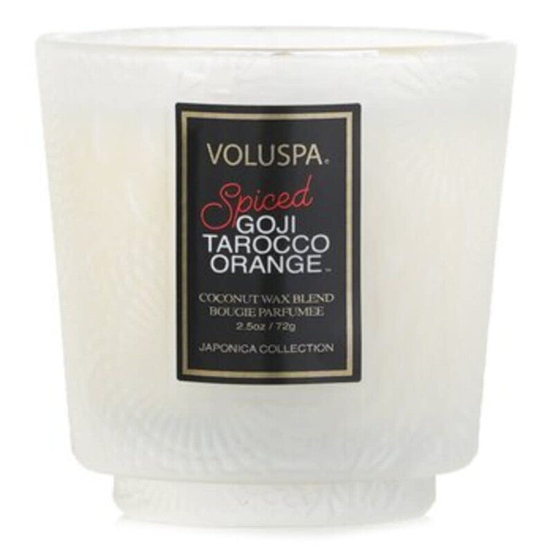 Voluspa Unisex Spiced Goji Tarocco Orange 2.5 oz Scented Candle - Luxurious Fragrance Available Online in Hong Kong & China