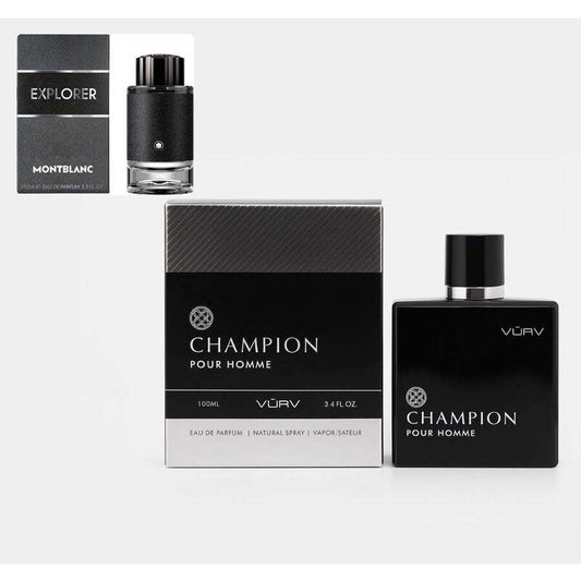 Vurv Men's Champion Pour Homme EDP 3.4 oz Fragrances (Wholesale) - Luxurious Fragrance Available Online in Hong Kong & China